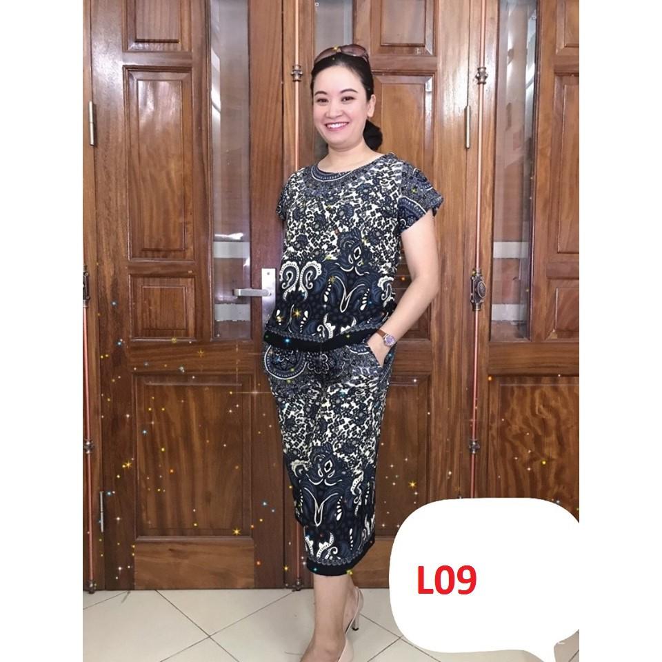 Bộ lanh thái đẹp mặc nhà