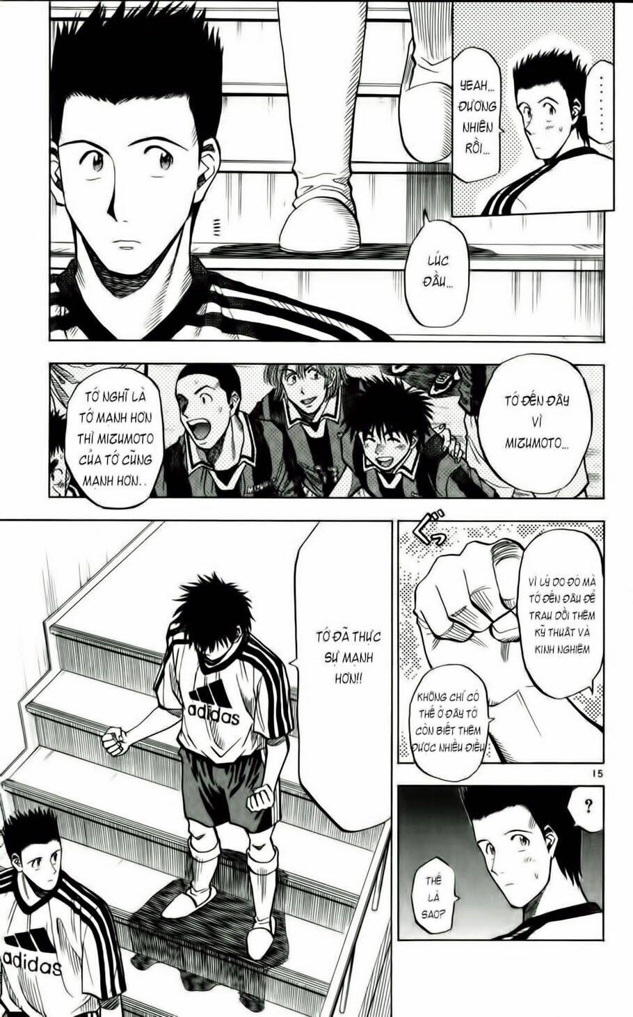 vũ điệu trên sân cỏ - fantasista chapter 50 15