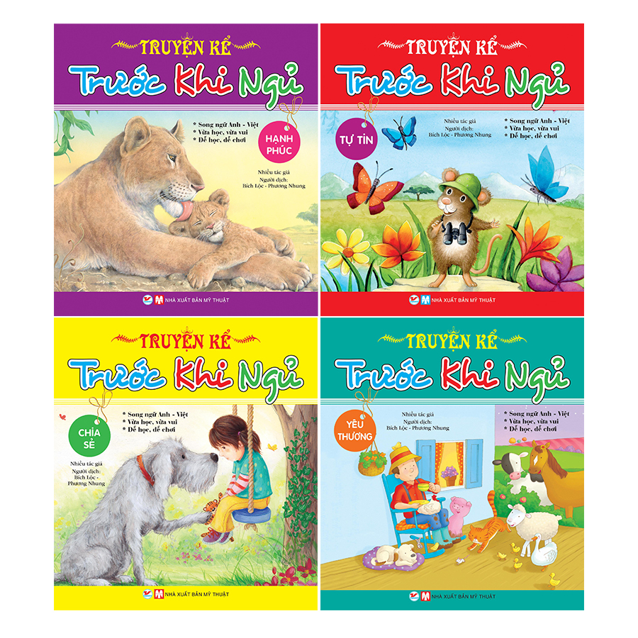 Combo Truyện Kể Trước Khi Đi Ngủ - Song Ngữ Anh - Việt