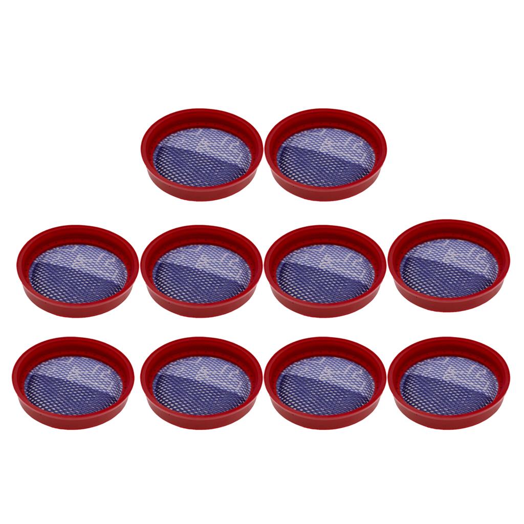 10x Vacuum Cleaner Parts Filter Core Suitable for Dibea D18/D008Pro Filter