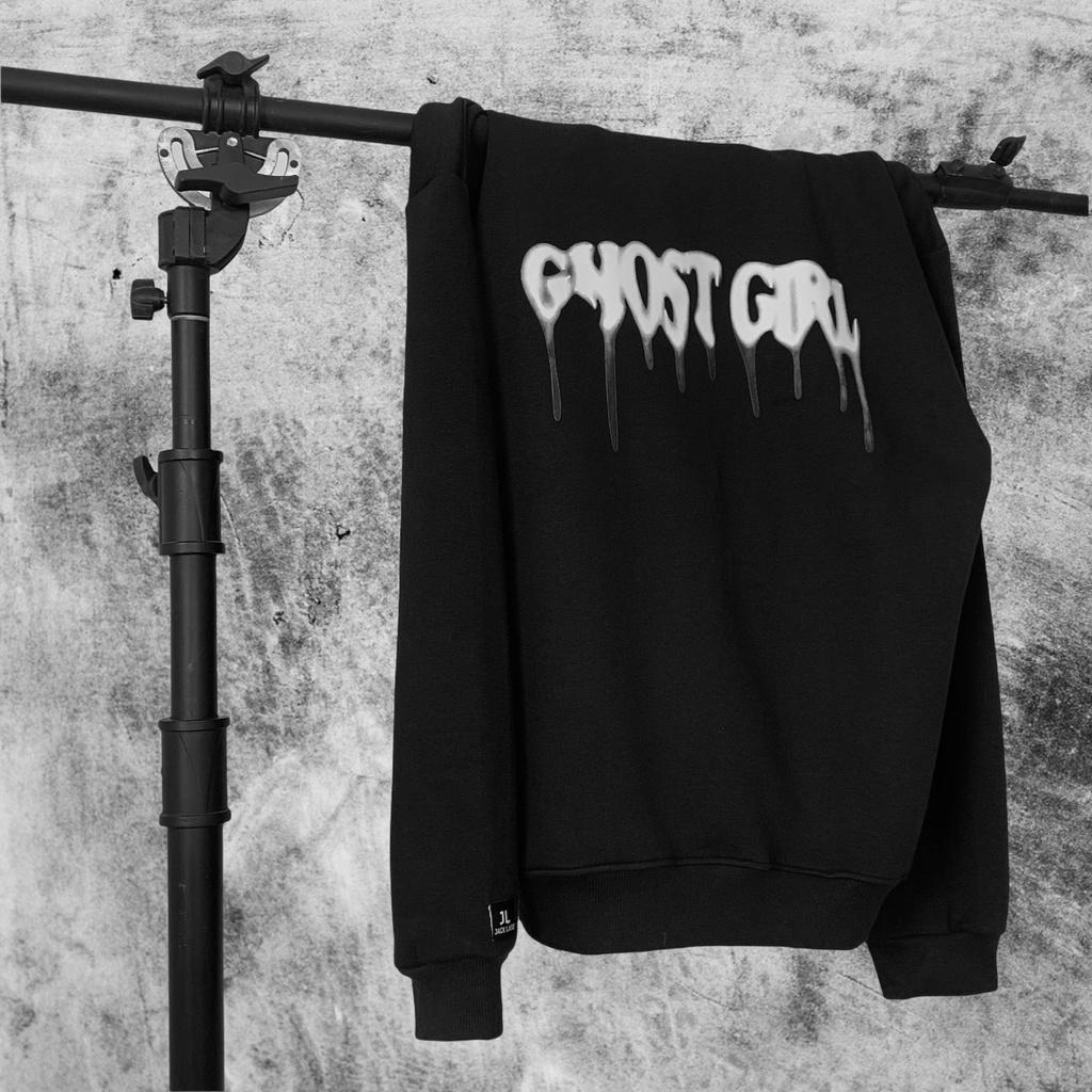Áo Hoodie JL Oversize Ghost Girl, JACKLANE, Áo nỉ chui đầu Unisex Jack Lane