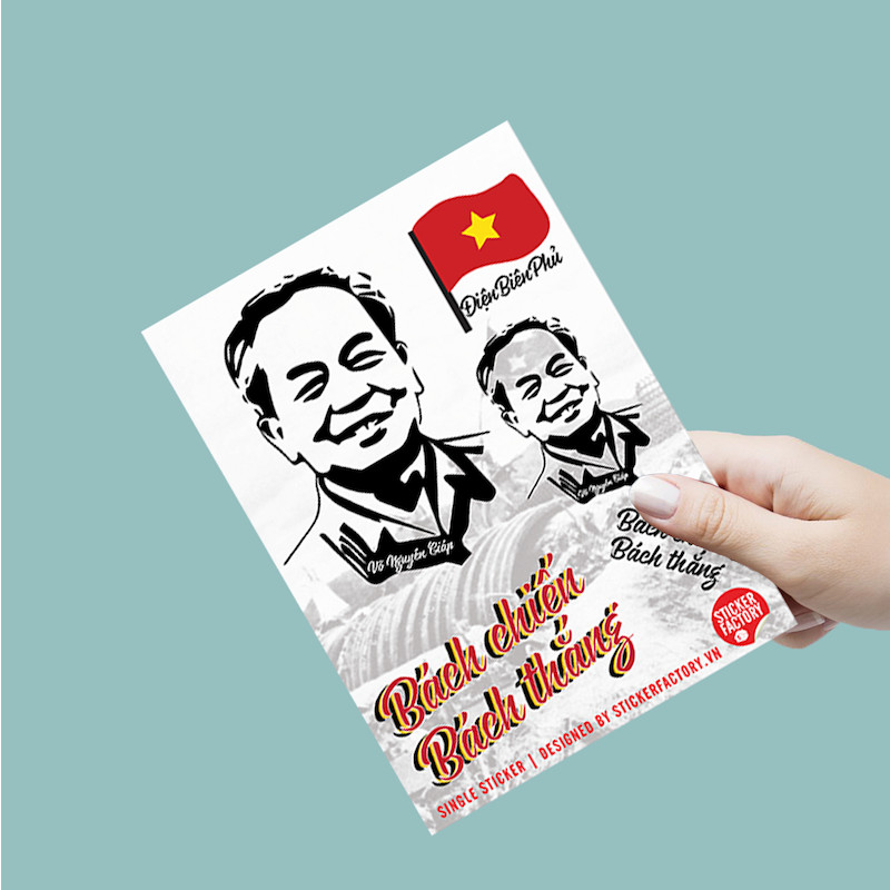 Bách chiến bách thắng - Single Sticker hình dán lẻ