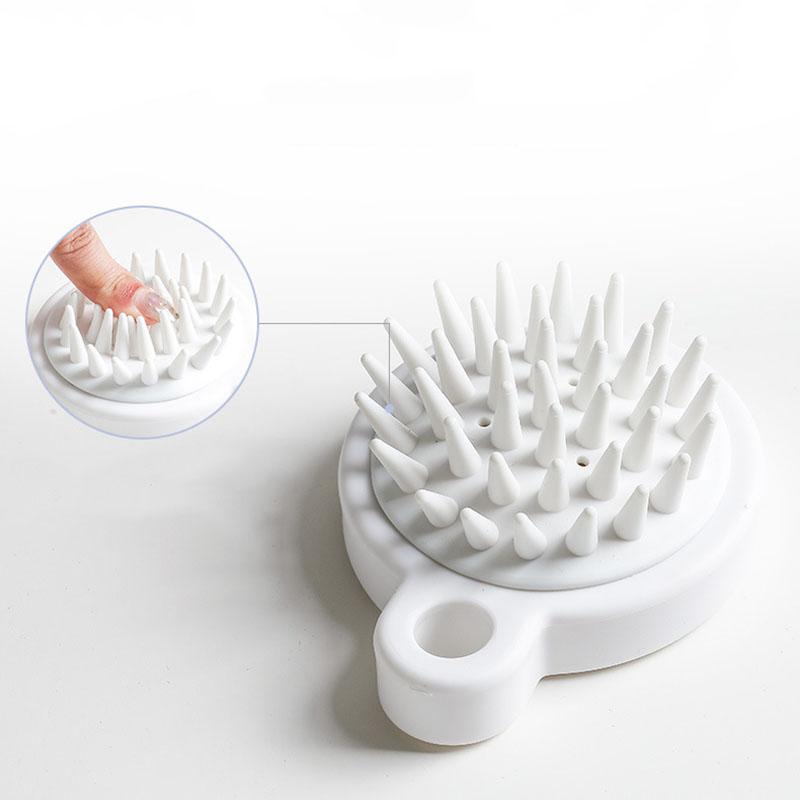 Bàn Chải Silicon Mát Xa Da Đầu Và Cơ Thể Tiện Dụng