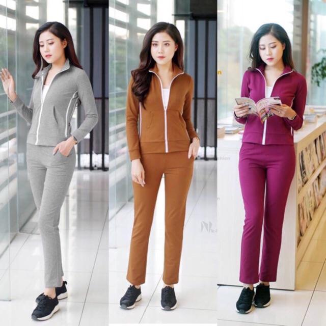 Bộ đồ thể thao đè 2 dây sườn BD18