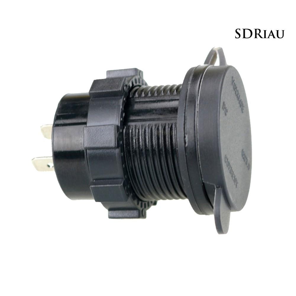 Đồng Hồ Vôn Kế Điện Tử 3 Trong 1 Qc3.0 Cho Xe Hơi