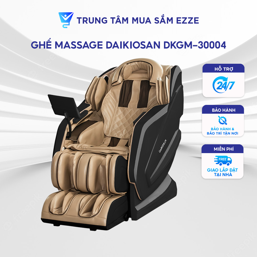 Ghế Massage Daikiosan DKGM-30004 Chế Độ Không Trọng Lực, Công Nghệ AI, Scan Cơ Thể, 5D Massage