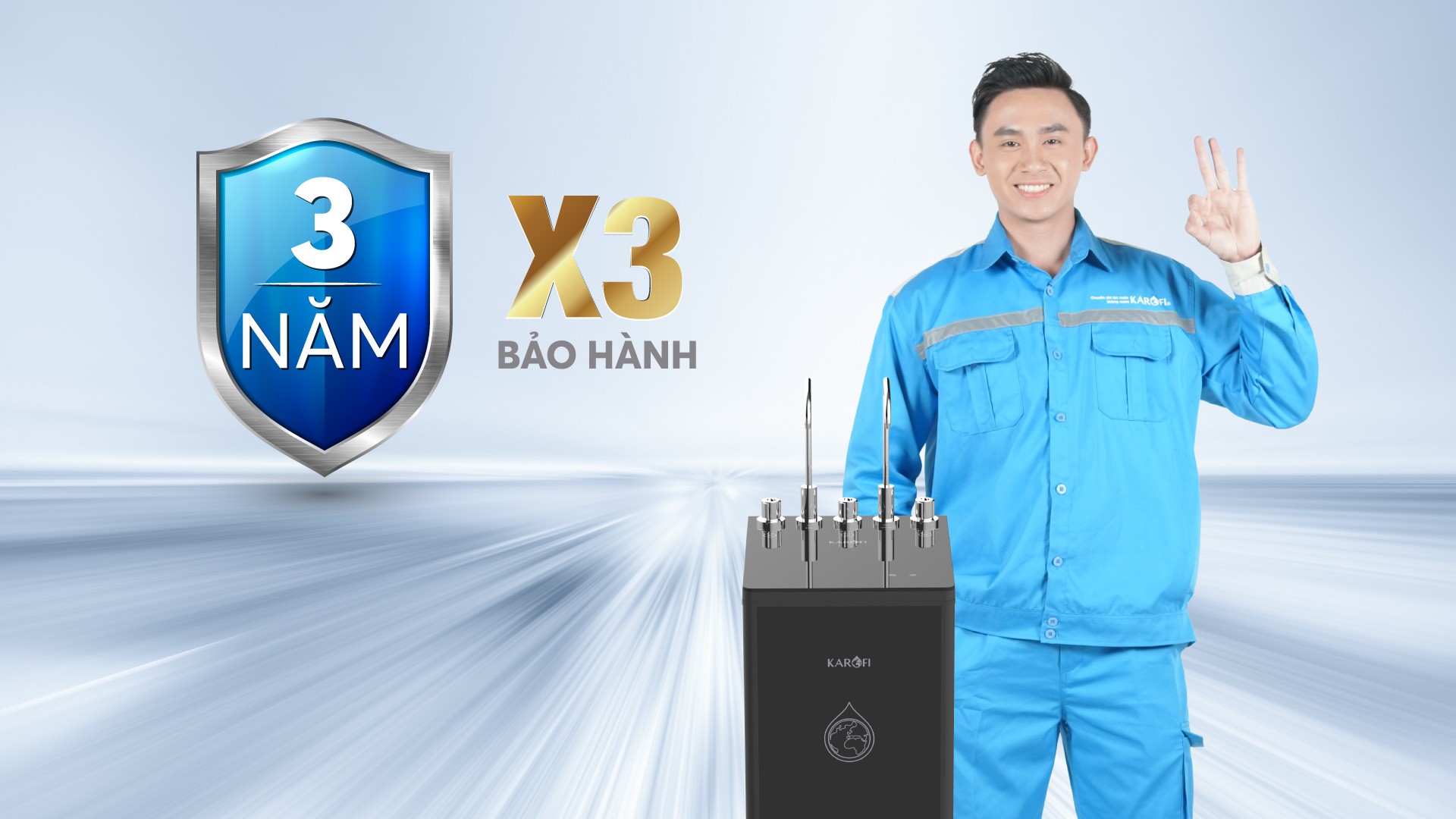 Máy Lọc Nước Lạnh Nguội Karofi Livotec 600 - Hàng Chính Hãng