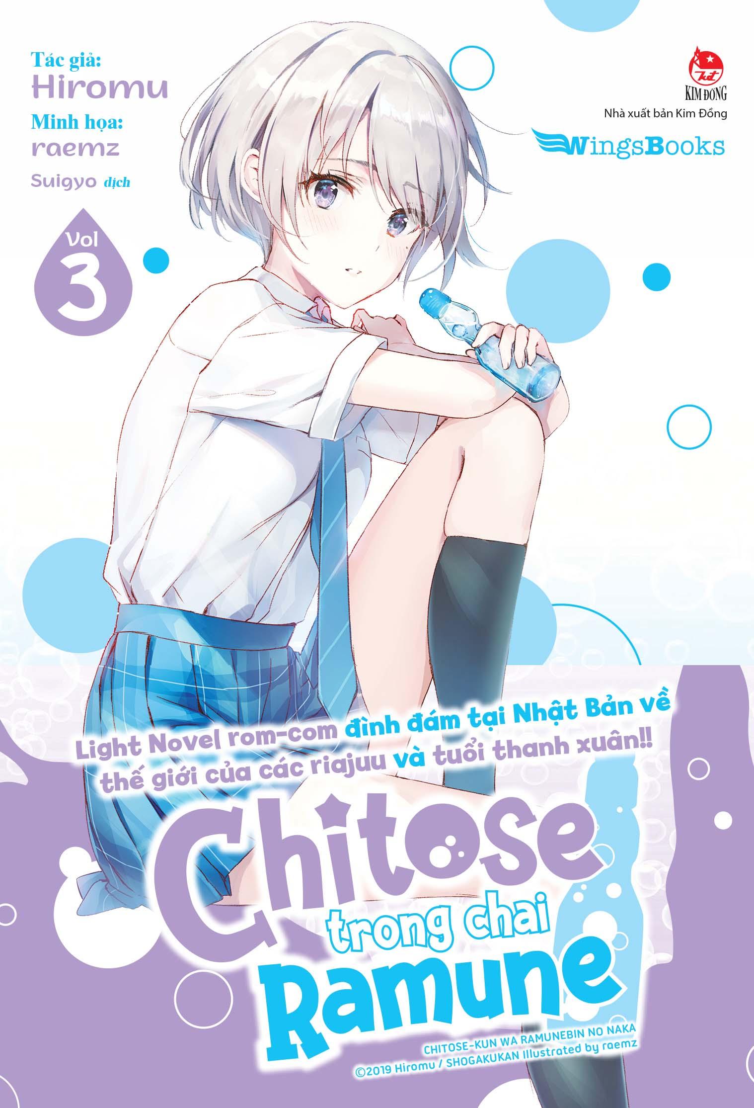 Chitose Trong Chai Ramune - Tập 3 - Bản Phổ Thông - Tặng Bookmark Bế Hình Có Chân Đế