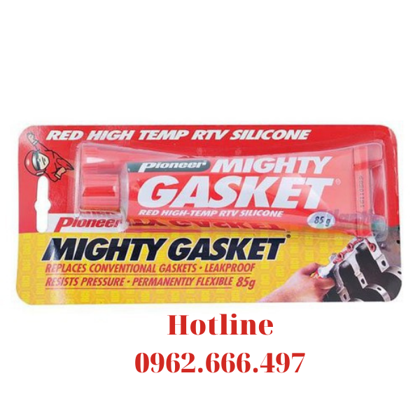 Keo silicone chuyên dán gioăng máy làm ron Pioneer Mighty Gasket 85g - KeoPioneerMightyGasket85