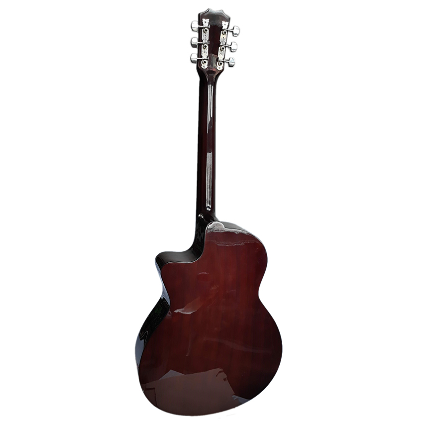 Đàn guitar acoustic model DT70X có EQ 7545R cho ra âm thanh tốt dành cho bạn mới tập