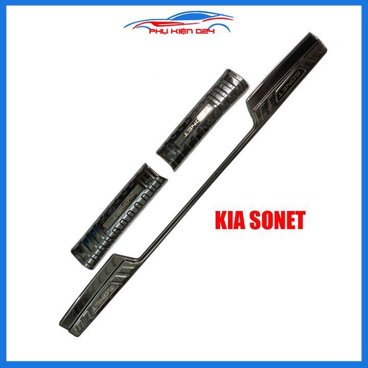 Ốp chống trầy cốp Sonet 2021-2022-2023 Vân Titan trang trí bảo vệ xe