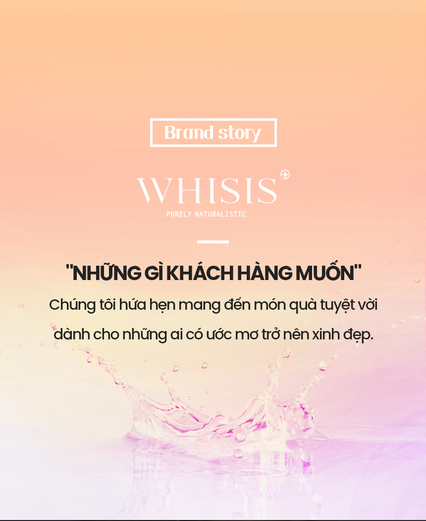 Tinh Chất Tế Bào Gốc WHISIS Pure Esthetic Perfect Regenerative Ampoule Tái Tạo Phục Hồi Da 30ml