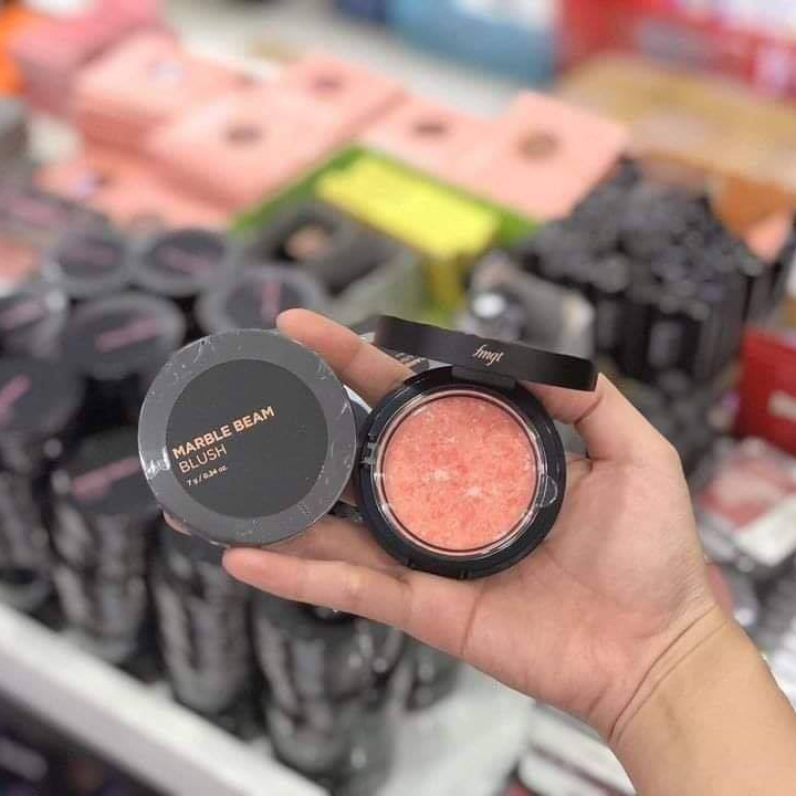 Phấn Má Hồng Thefaceshop Marble Beam Blush 7g