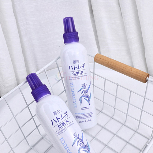 Xịt khoáng Ý Dĩ Kumano Hatomugi Reihaku Mist Lotion dưỡng ẩm và làm sáng da (250ml) - Hàng chính hãng