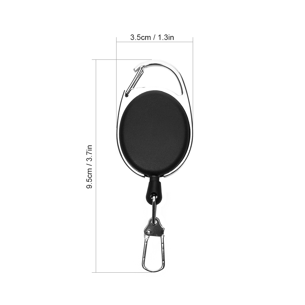 Giá Đỡ Lưỡi Câu Cá Retractor Zinger Bằng Nhựa Cao Cấp, Bền Và Không Dễ Vỡ,Xoay 360 Độ, Có Dây Đàn Hồi, Tiện Lợi Khi Sử Dụng.