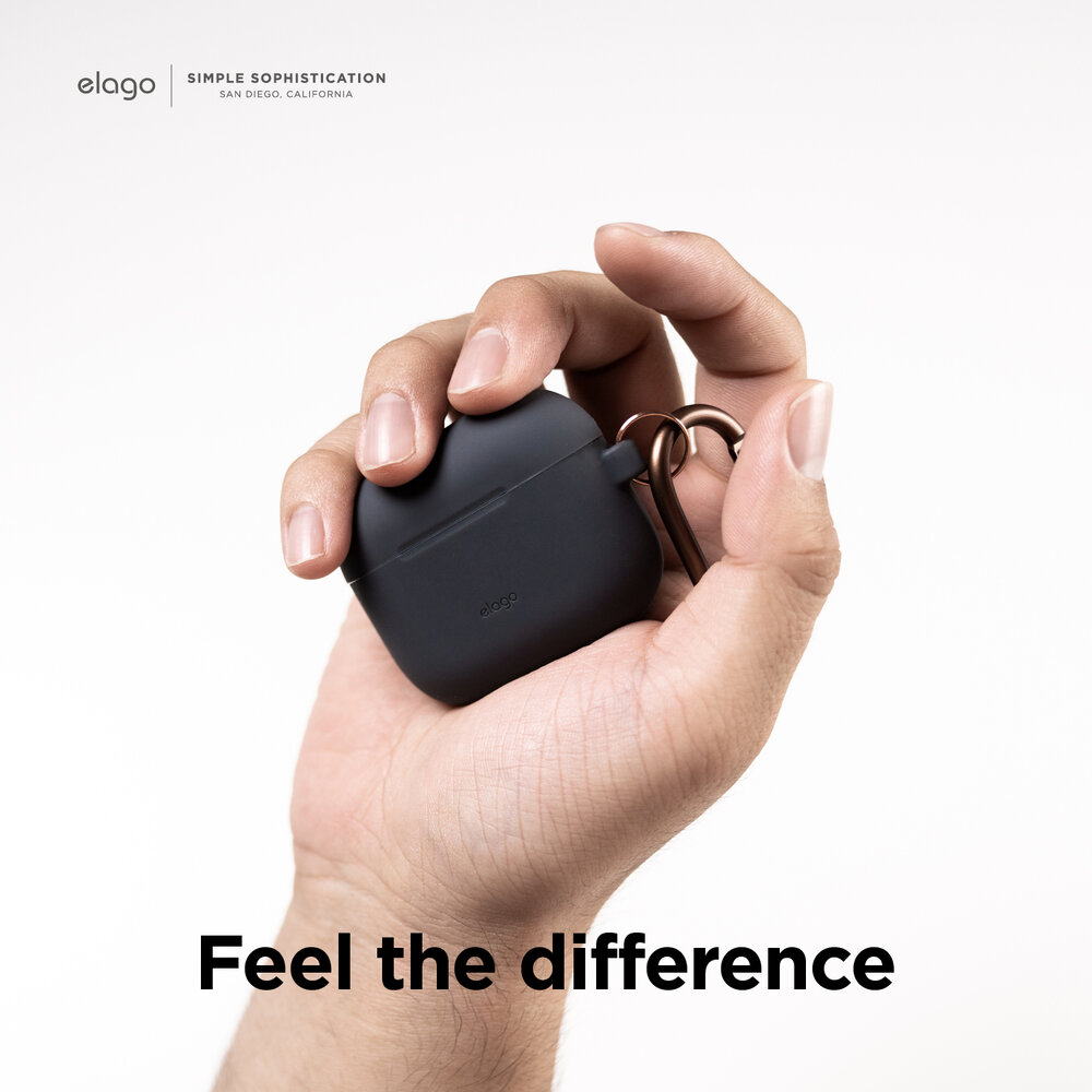 Ốp Case Elago Silicone Hang Dành Cho Airpods 3 - Hàng Chính Hãng