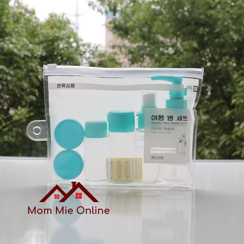 Bộ chiết mỹ phẩm 6 món tiện lợi khi đi du lịch - Size lớn - C104