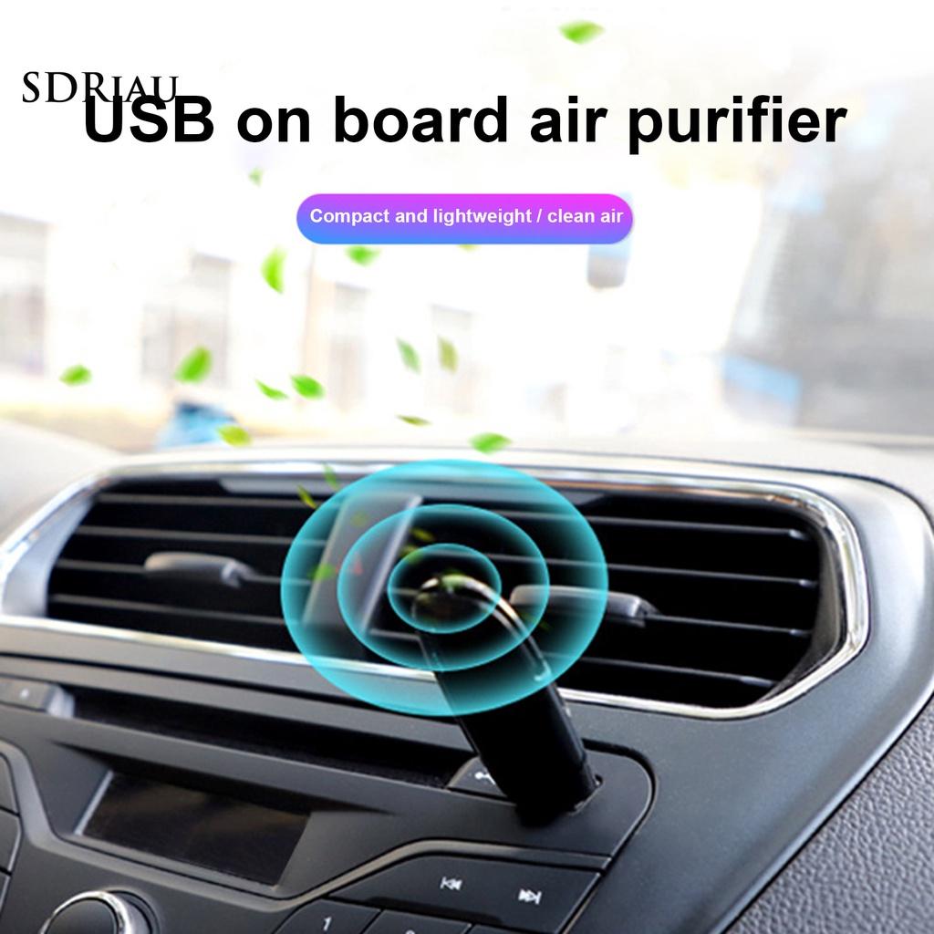 Máy Làm Sạch Không Khí Bằng Abs Cổng Usb Nhỏ Gọn Hiệu Quả Cho Nhà Ở / Xe Hơi