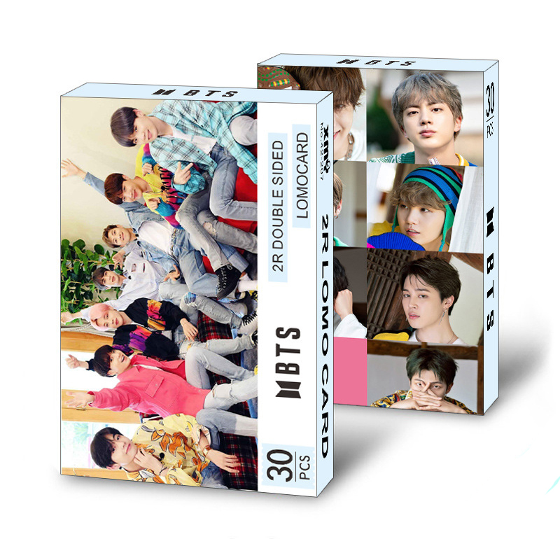 Lomo card BTS bộ thẻ ảnh Bangtan