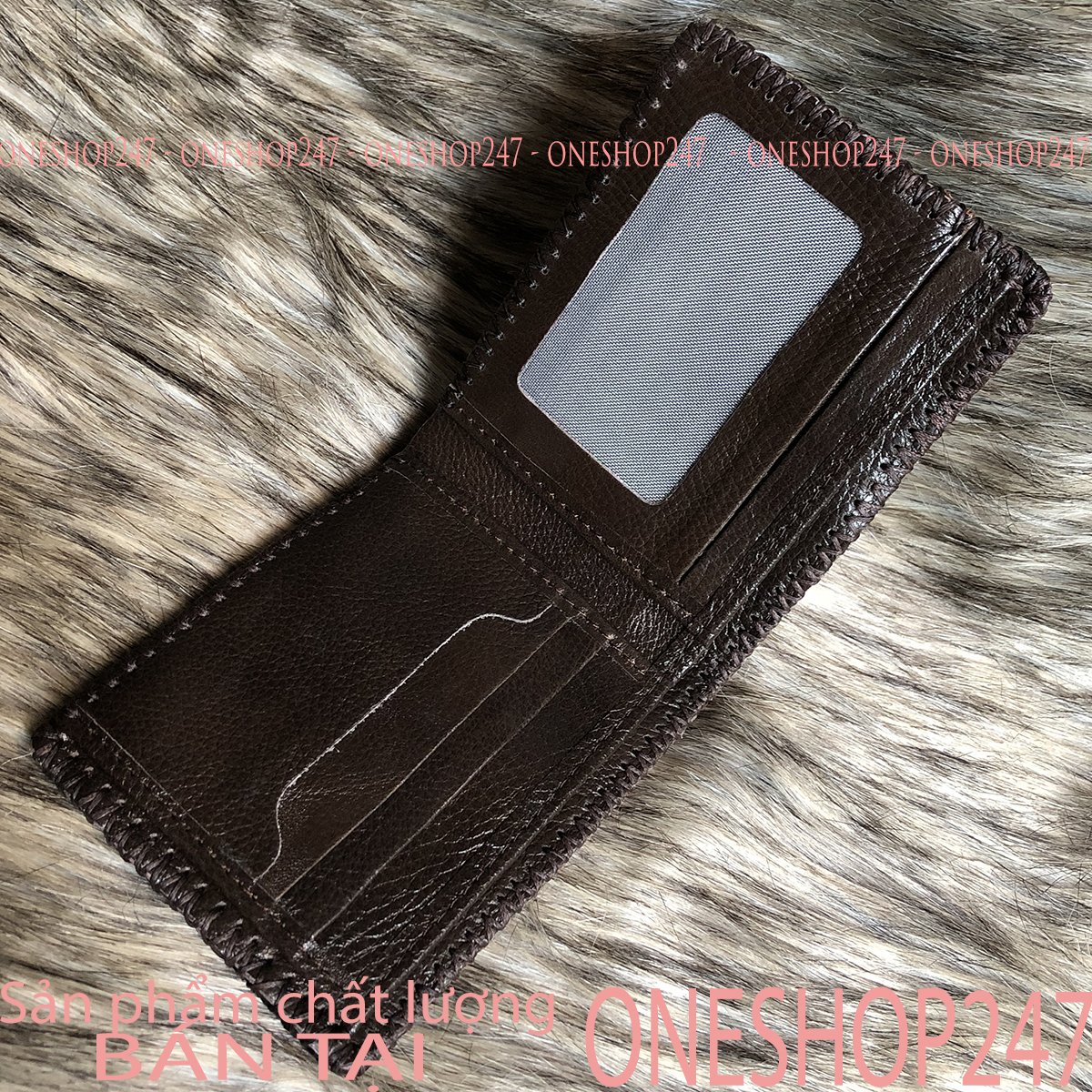 Bóp da nam, ví nam, ví da bò thật 100%, chuẩn đẹp xịn xò C10V