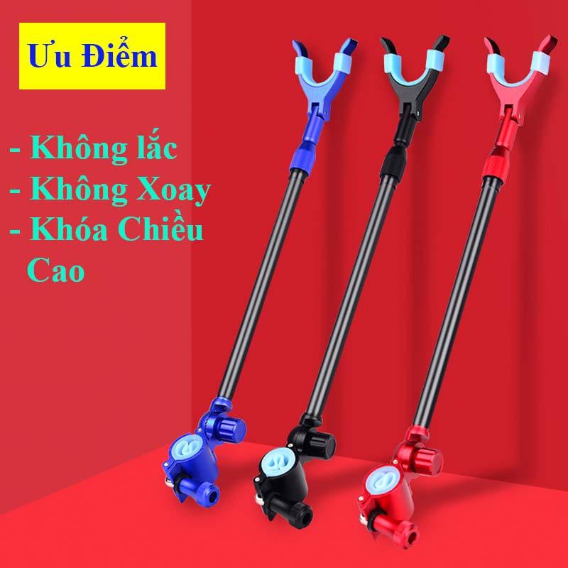 Ngoe Chống Cần Câu Đài, Gác cần Câu cá , câu Đơn Carbon Cao Cấp Siêu Bền LK-8