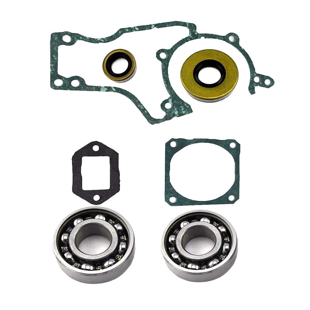 Gasket Oil Seal Kit Crankshaft Bearing Set Fits for Stihl 038 MS380 MS381 Chainsaw Lawn Mower Repair Parts