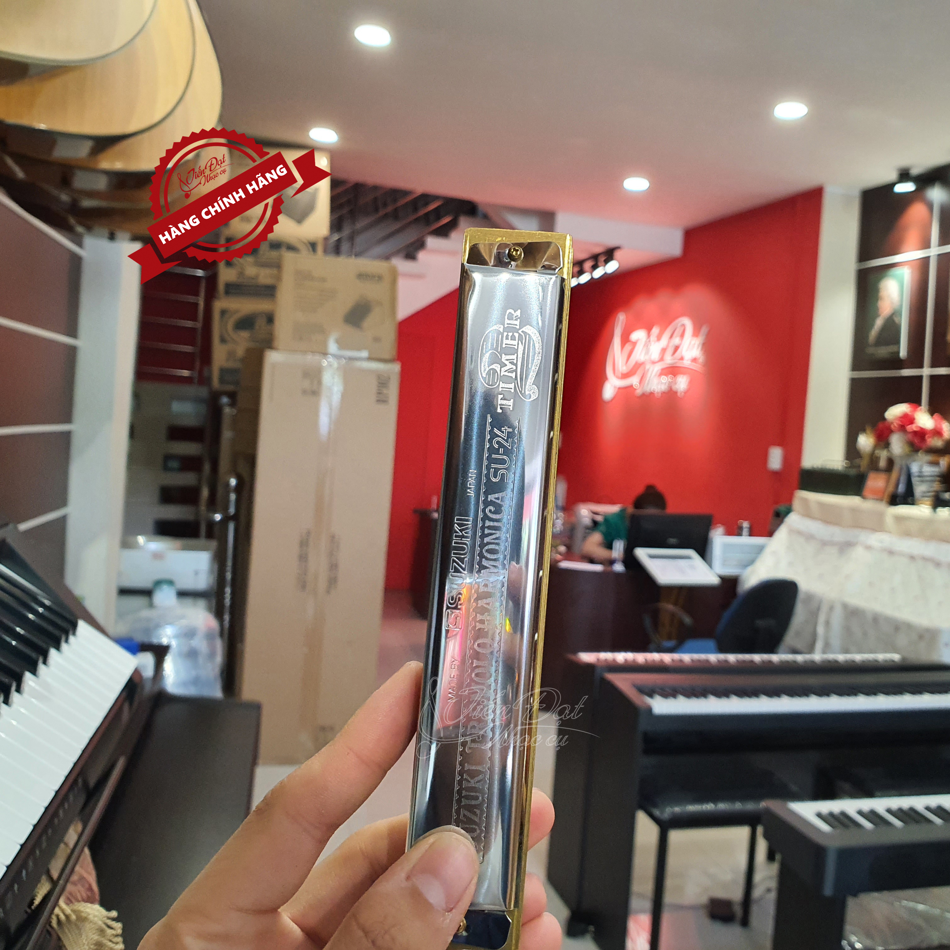 Kèn Harmonica Tremolo Suzuki 2 Timer SU-24 Phù Hợp Chơi Các Dòng Nhạc Dân Gian Truyền Thống Á Đông