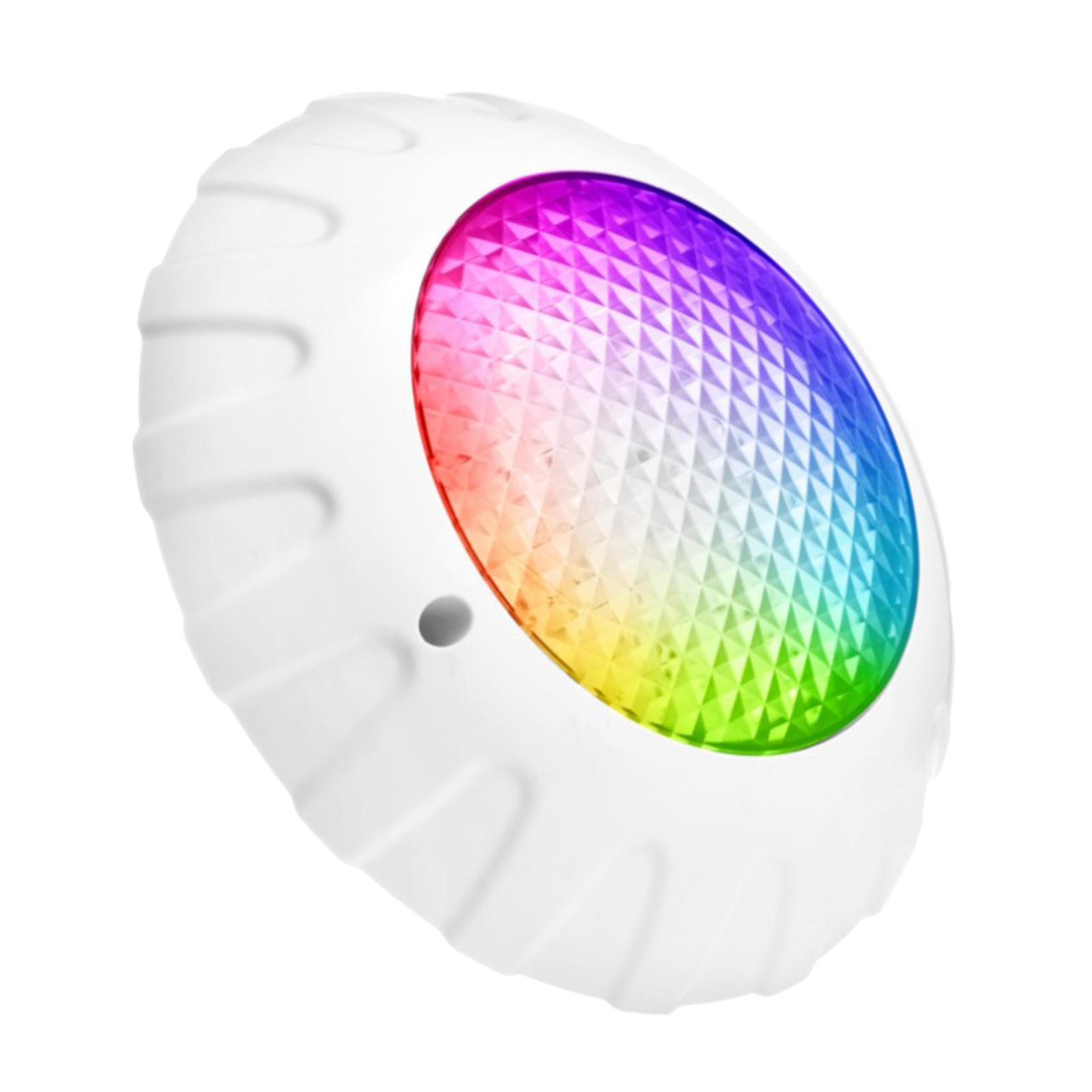 LED Pool Light ,Submersible Lights, Underwater Night Lamp Wall Mounted Waterproof Color Changing Bulb for Hot Tub Pond Inground Indoor Decor