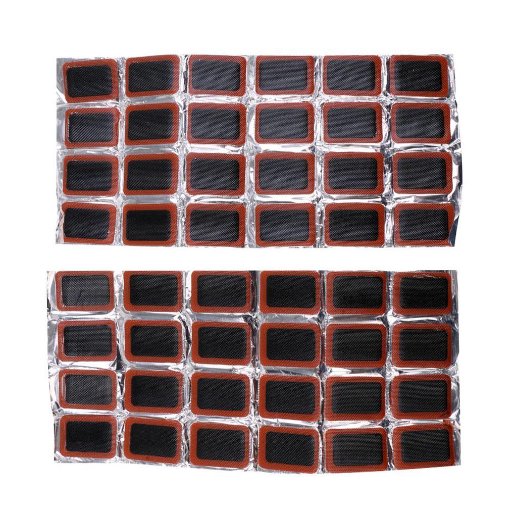 2 Set Bicycle Bike MTB Multi-use Bicycle Cycling Tire Tyre Repair Tools Kit Box Glue Patch