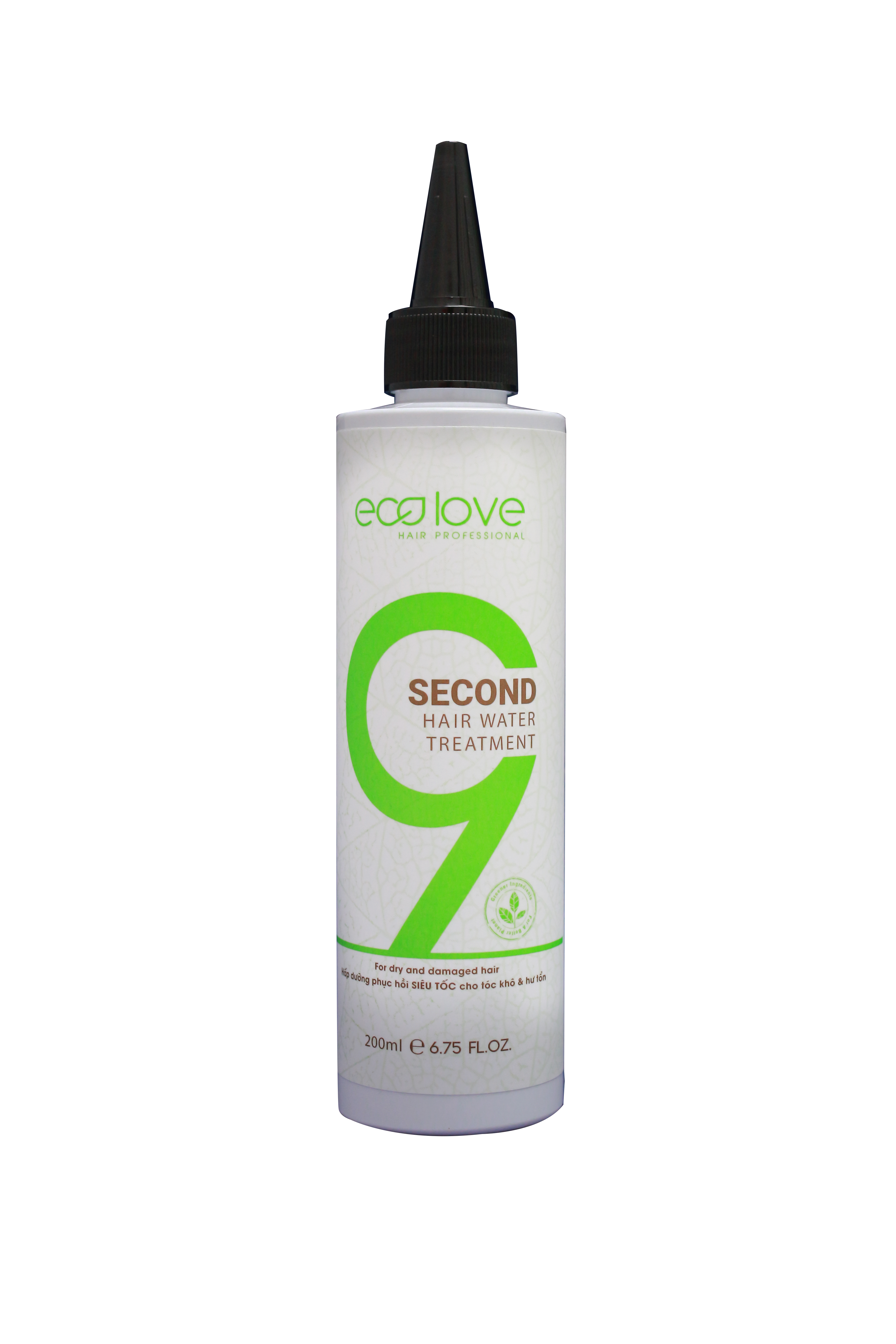 Dầu hấp nuôi dưỡng và phục hồi tóc siêu tốc Ecolove 9 Second Hair Water Treatment 200ml