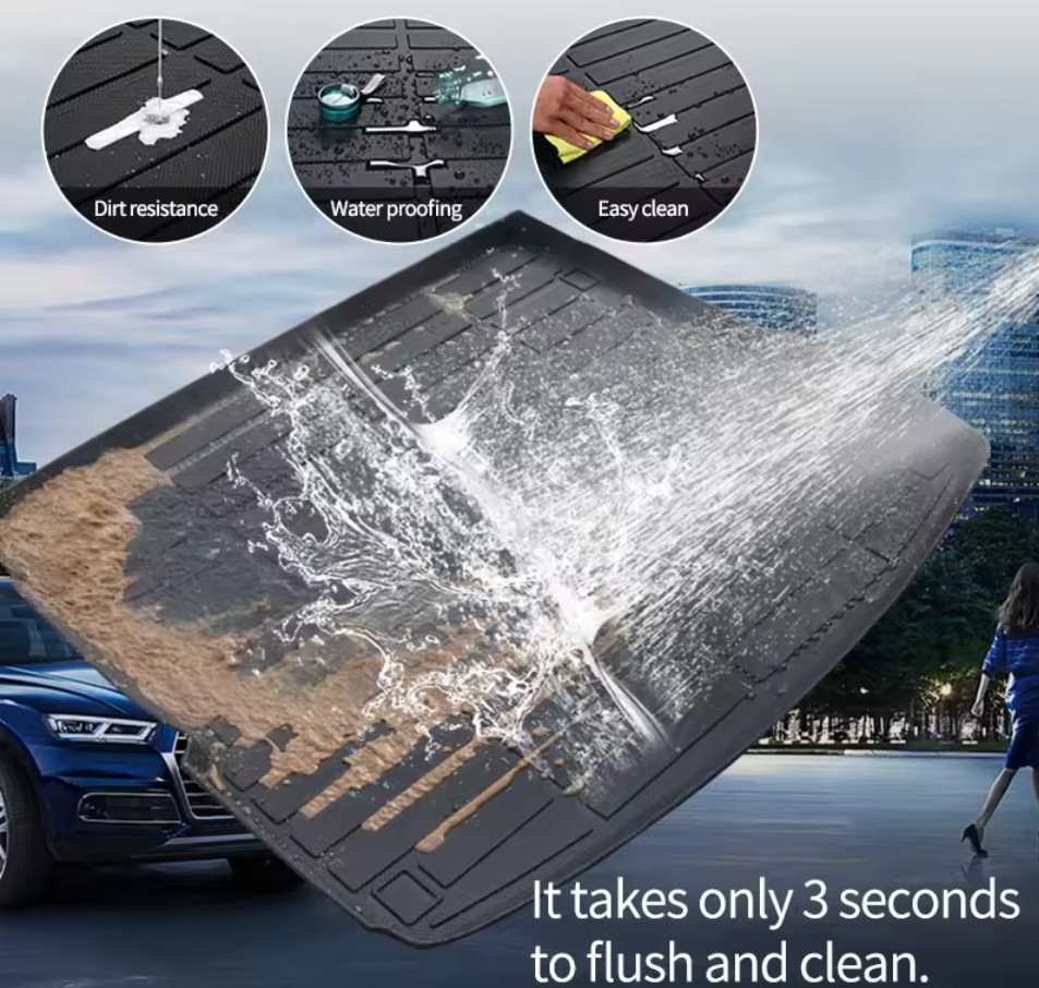 Thảm lót cốp ô tô nhựa TPU Nissan Xtrail (T33) fourth generation 2021+ Nhãn hiệu Macsim