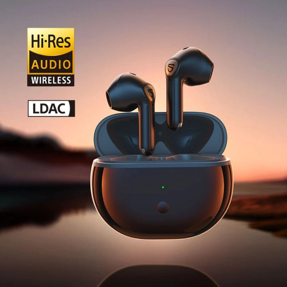 Tai Nghe Bluetooth Earbuds SoundPeats Air3 hộp sạc cung cấp 2 lần sạc đầy cho tai nghe - Hàng Chính Hãng