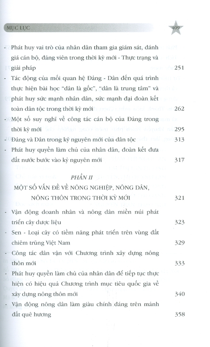 Đảng Và Dân Trong Thời Kỳ Mới