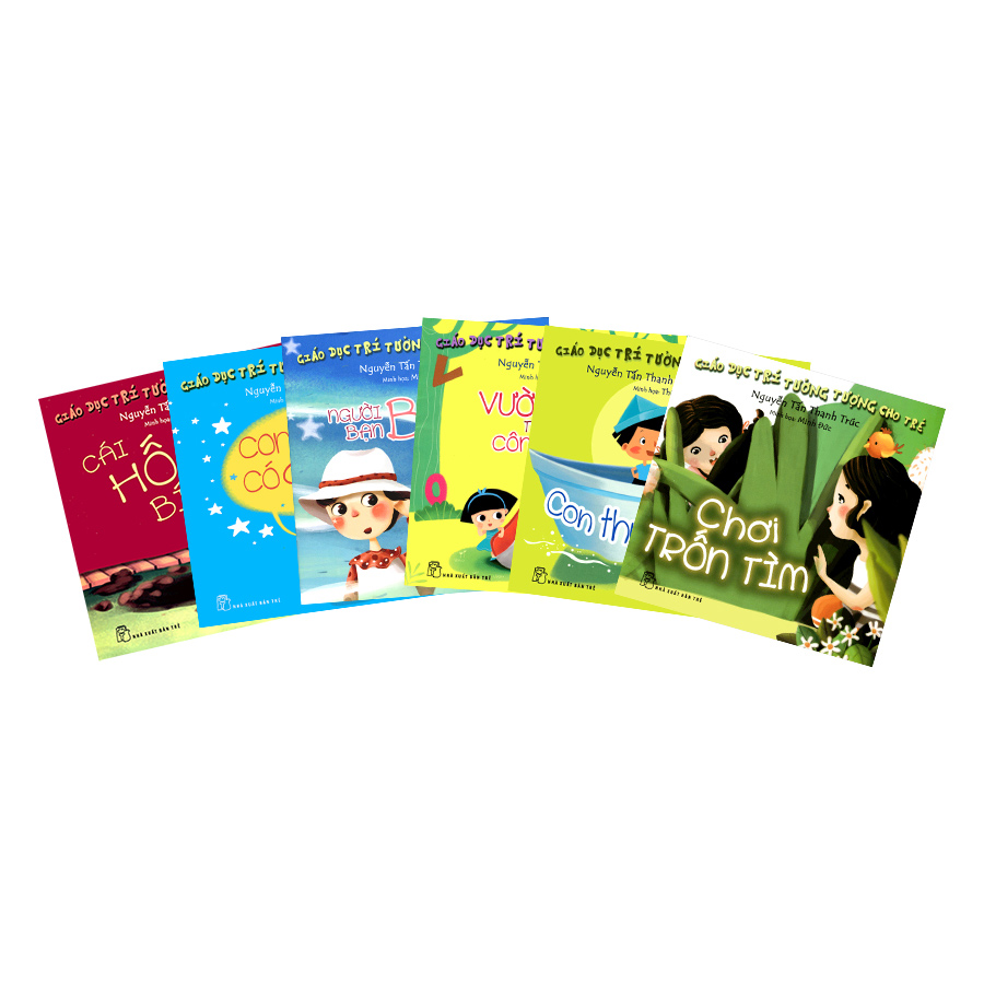 Combo 6 Cuốn Giáo Dục Trí Tưởng Tượng Cho Trẻ