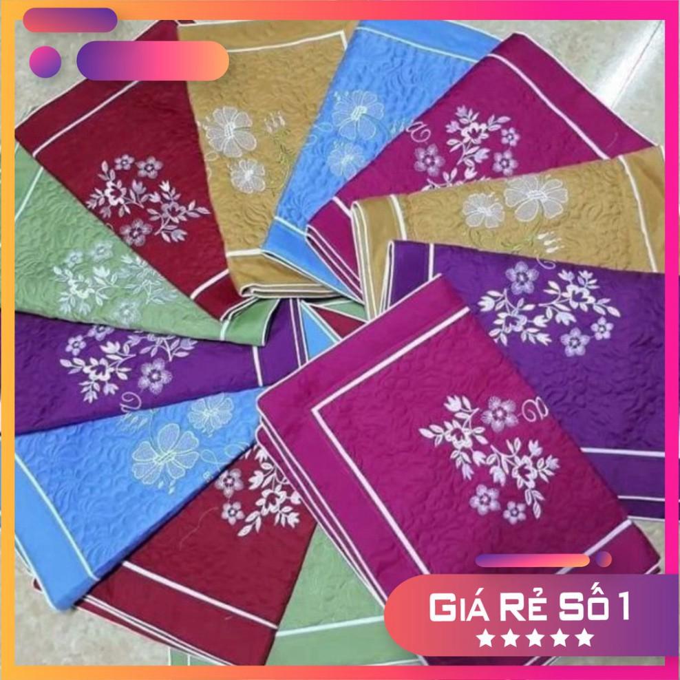 Vỏ gối satin chất lượng cotton hàng đẹp mẫu mới 2019