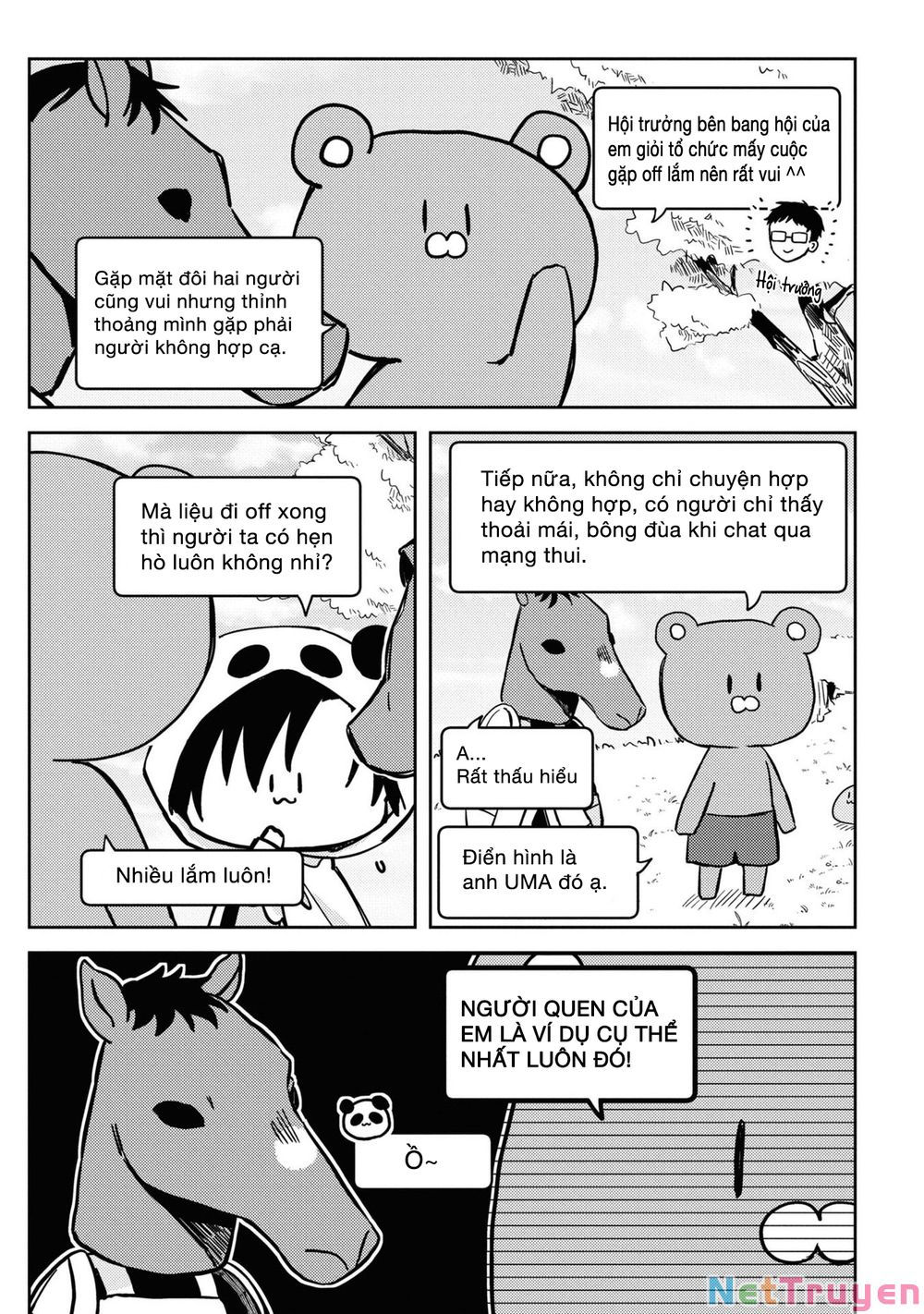 đồng đội game online, té là ngài sếp khó tính chapter 23 9