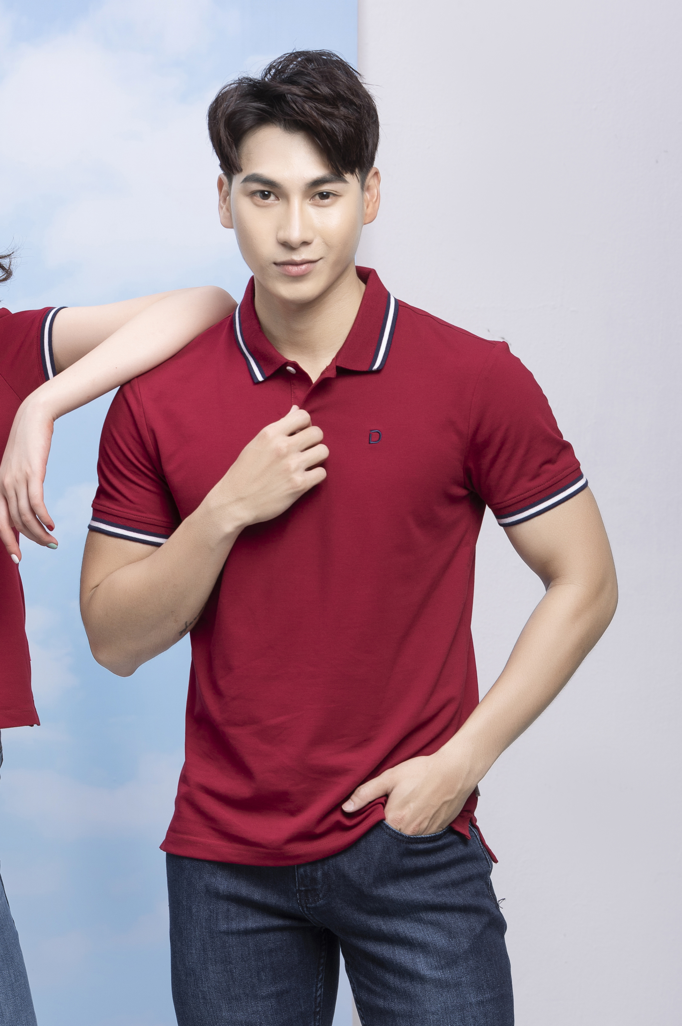 Áo Phông Polo Nam Slim Fit Dmax PL0S100