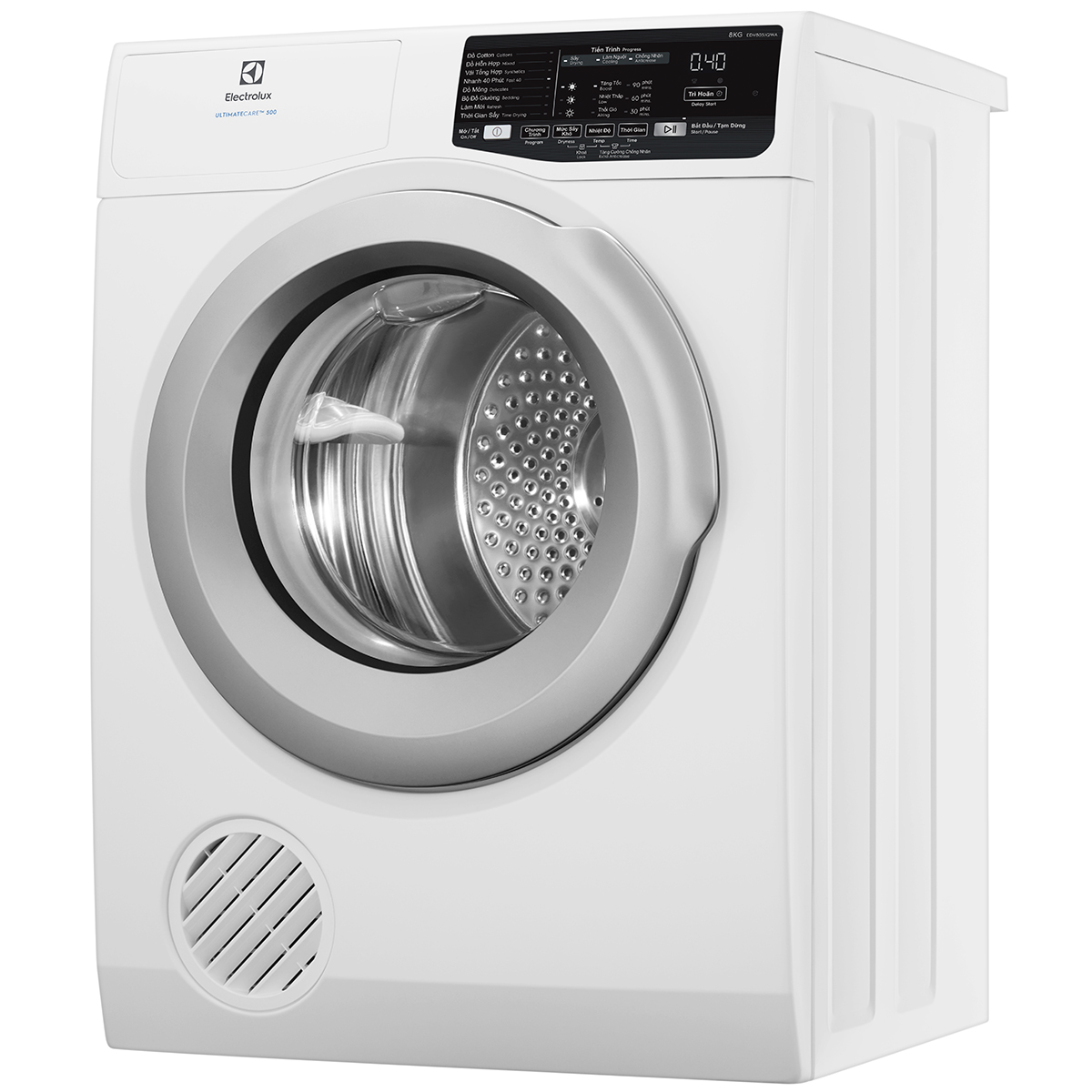 Máy Sấy Cửa Trước Electrolux EDV805JQWA (8kg) - Hàng Chính Hãng