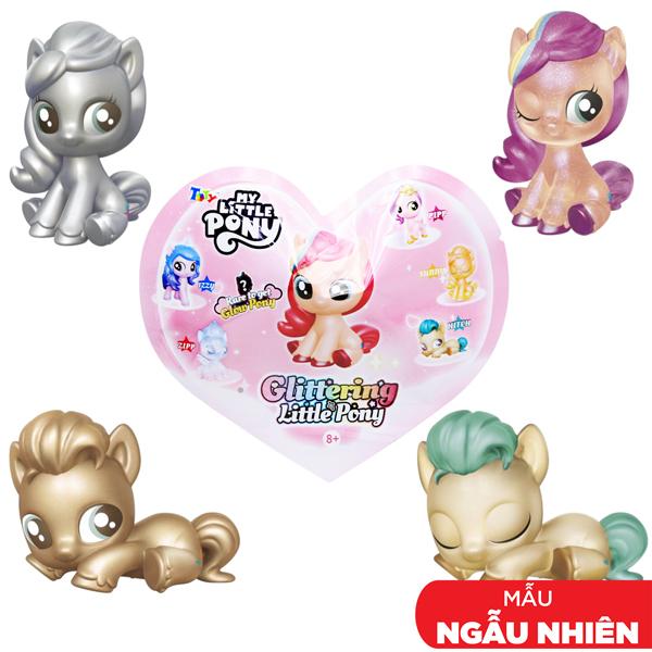 Đồ Chơi Mô Hình My Little Pony - Glittering Little Pony - ToTy DP03 (Mẫu Sản Phẩm Bên Trong Là Ngẫu Nhiên)