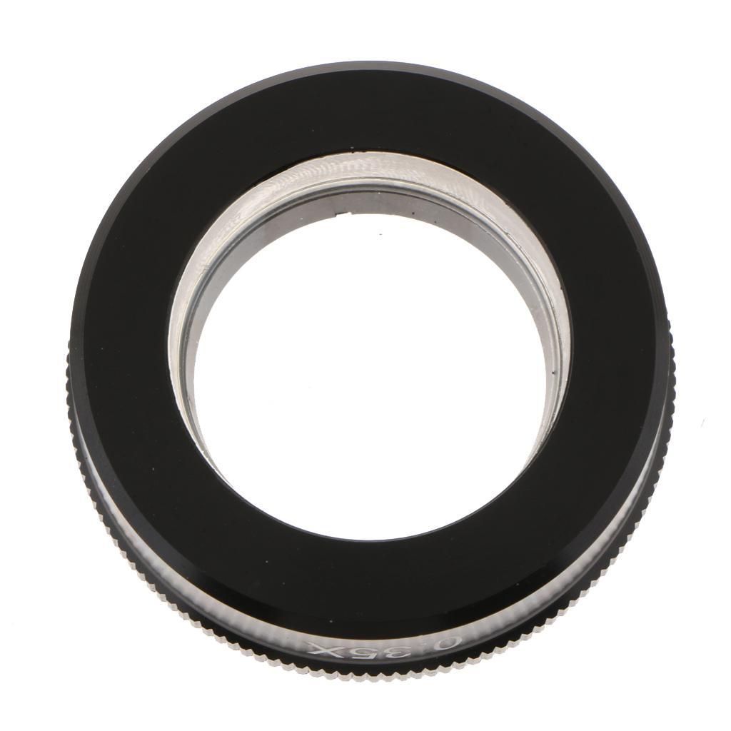 Auxiliary Objective Lens 0.35X for Monocular Digital Microscope Accessory