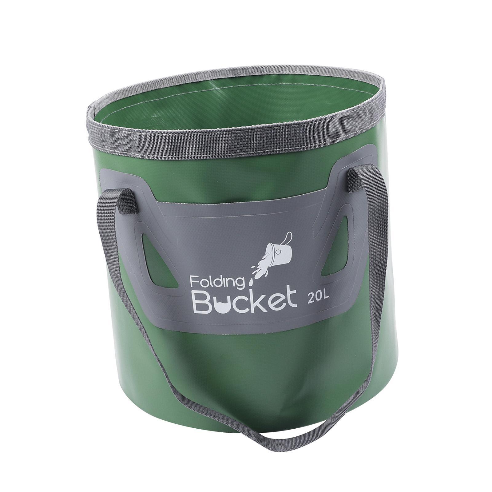 Collapsible Bucket Collapsible Wash Basin Foldable Water Bucket Outdoor Foot Bucket for Soaking Feet Water Storage Container for Hiking Pool