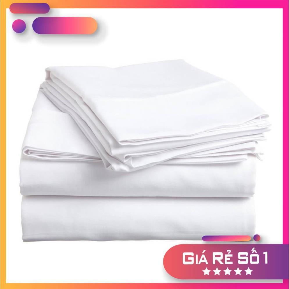 Drap trắng trơn cho khách sạn