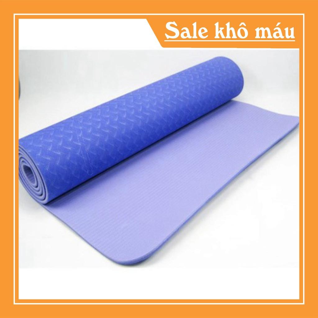 THẢM TẬP YOGA CAO CẤP 2 LỚP 6MM ( KHÔNG KÈM TÚI)