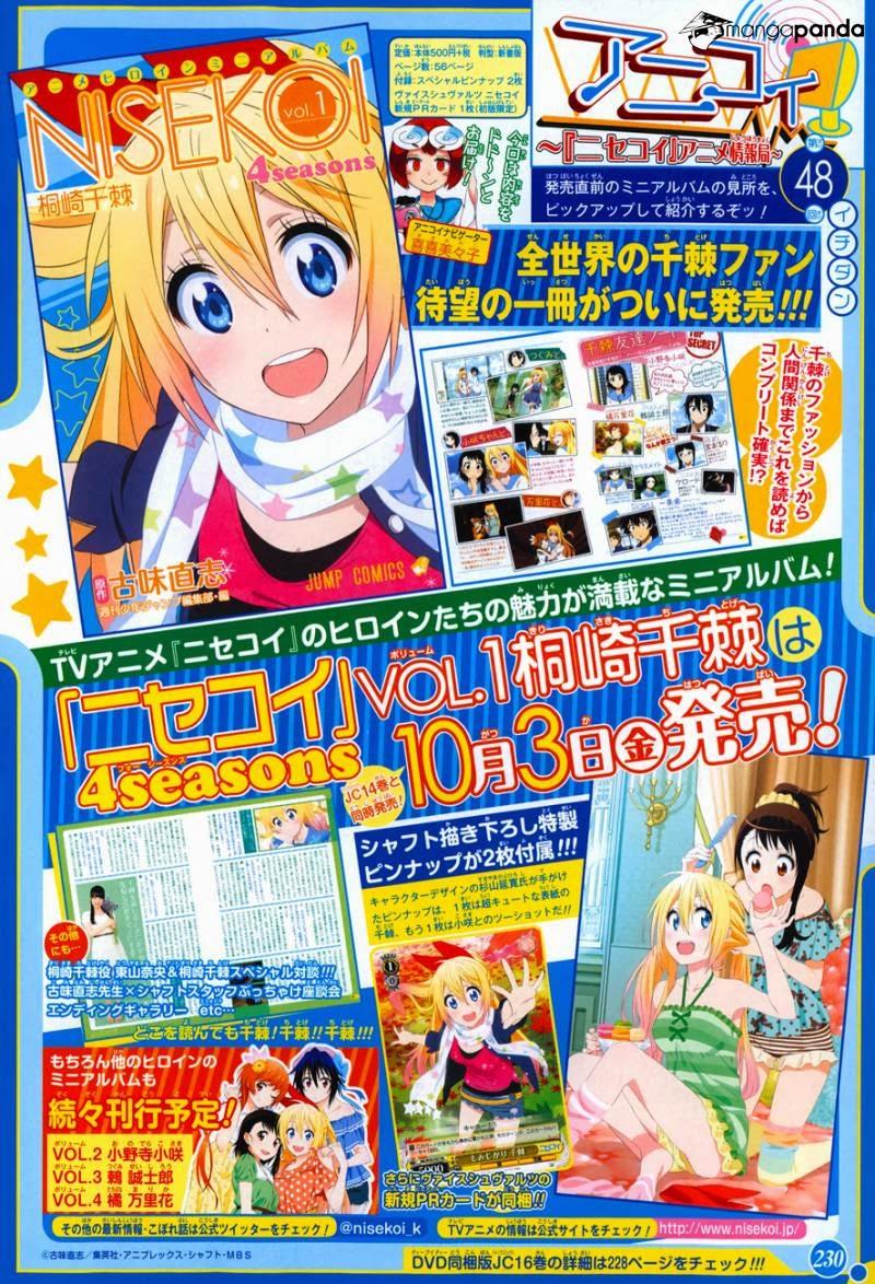 nisekoi - tình yêu giả tạo chapter 140 2