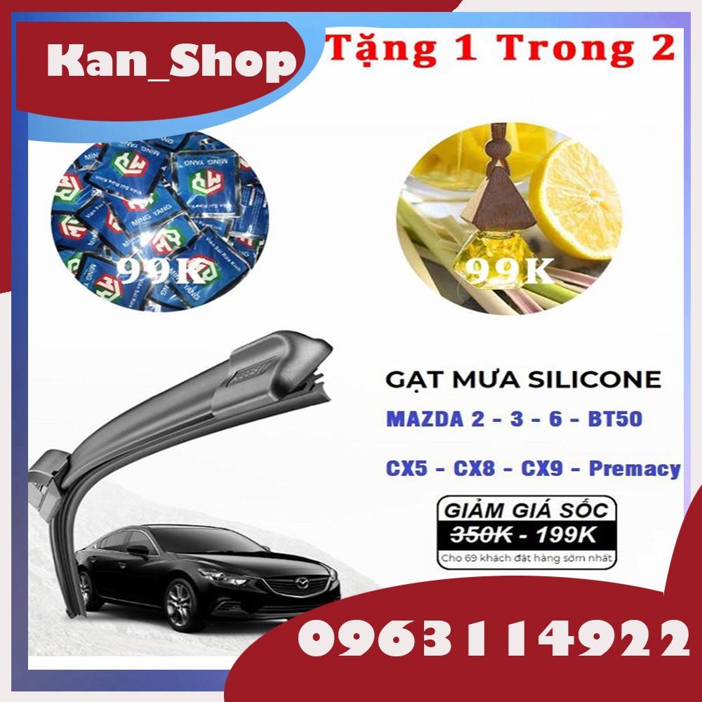 Gạt Mưa Silicone Cho Xe Mazda 2