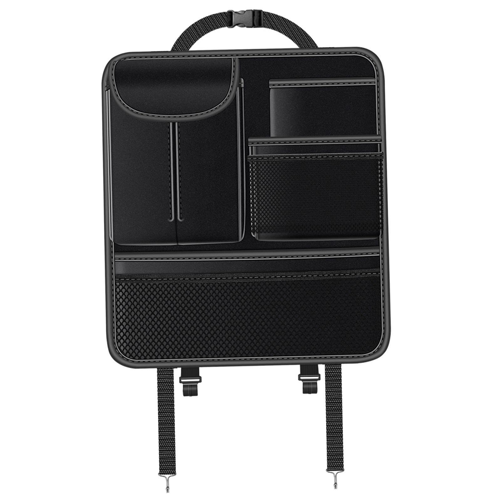 Car Backseat Storage Organizer Easily Install Versatile Sturdy Tablet Holder