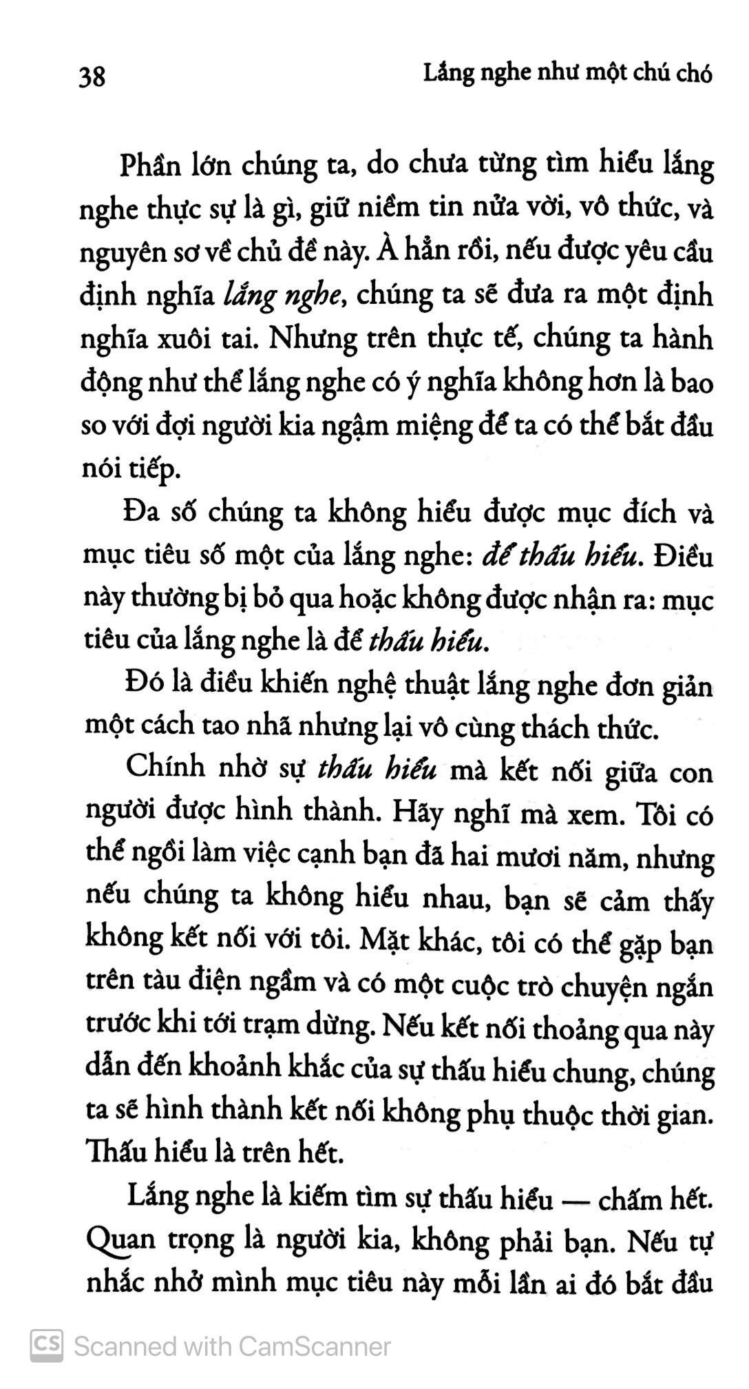Sách Lắng Nghe Như Một Chú Chó Và Tạo Dấu Ấn Của Bạn Với Thế Giới