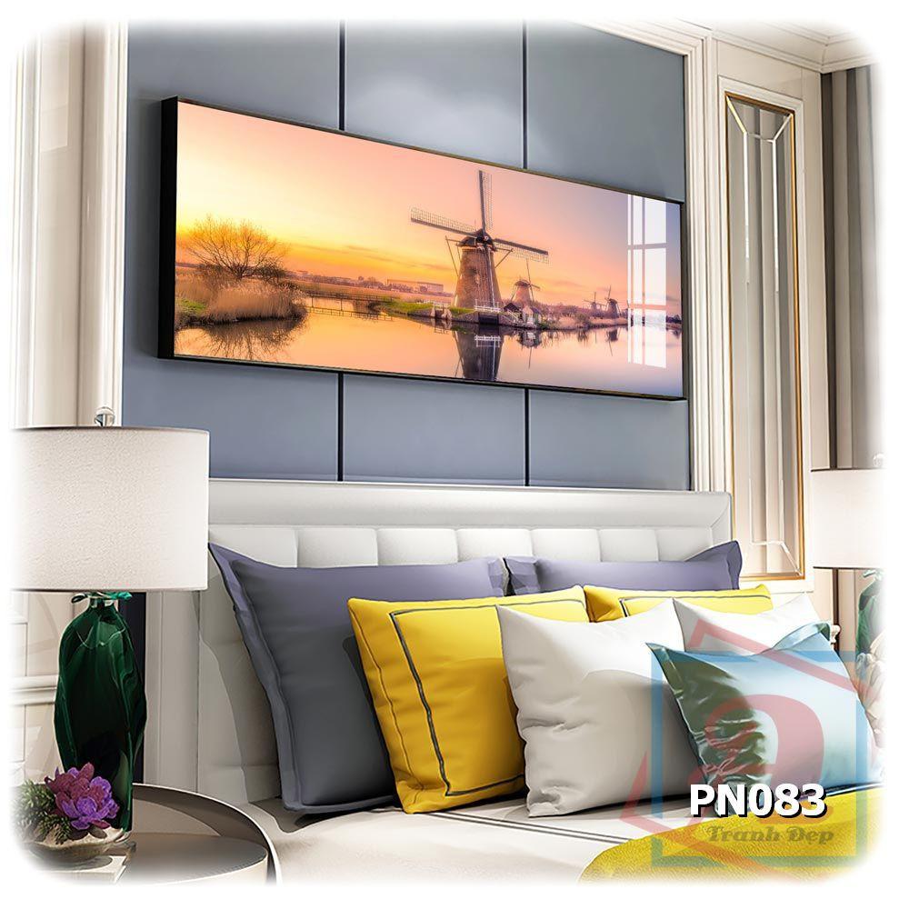 Tranh canvas khổ lớn trang trí phòng ngủ - PN083