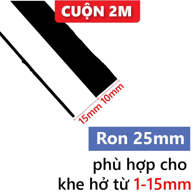 Thanh dán cửa chắn khe hở -Ron cao su KINGRON chống côn trùng giữ nhiệt máy lạnh điều hòa size 253545mm