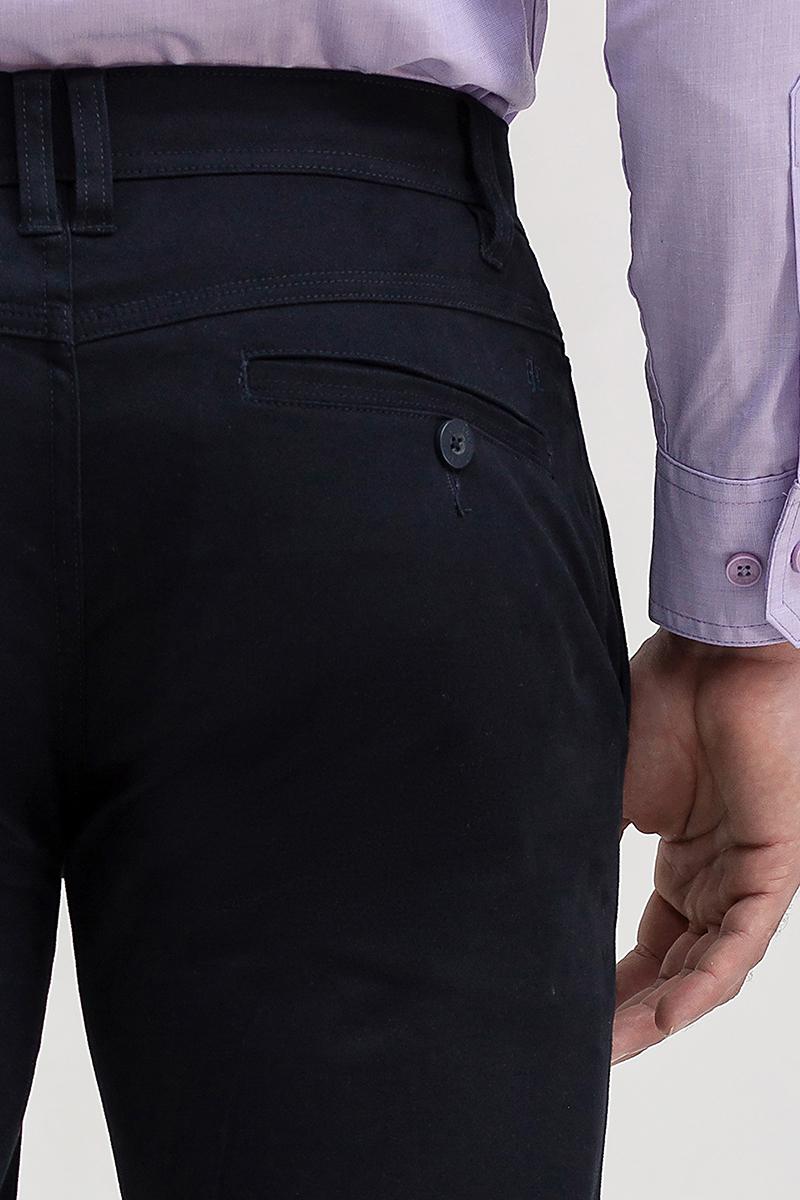 Quần khaki nam form ôm KP21ES13P-NM - DARK NAV